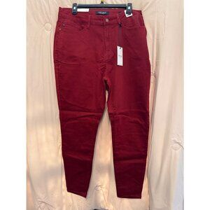 New Judy Blue's Berry Red Jeans 18W